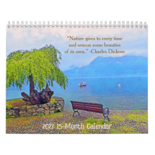Natur /2026 15-Monatskalender Kalender