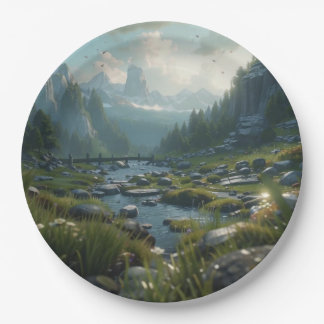 Natur 21. pappteller