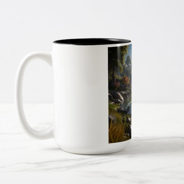 Natur 9. zweifarbige tasse (Links)