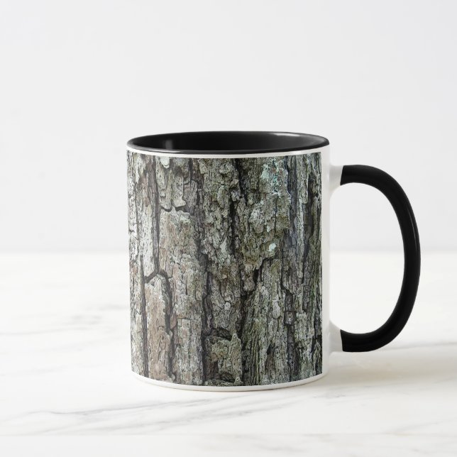 Natur-alte Kiefer-Barke Tasse (Rechts)