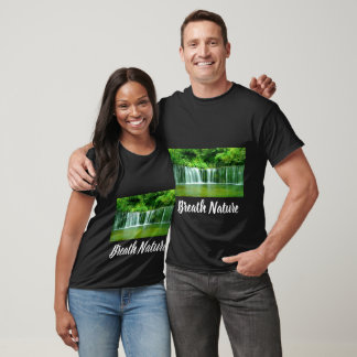 Natur atmen und Natur geniessen Wasserfall-Dschung T-Shirt