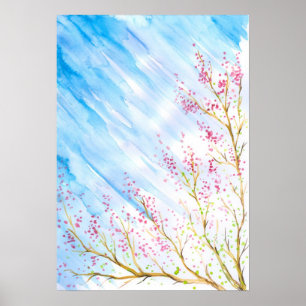 Natur background poster