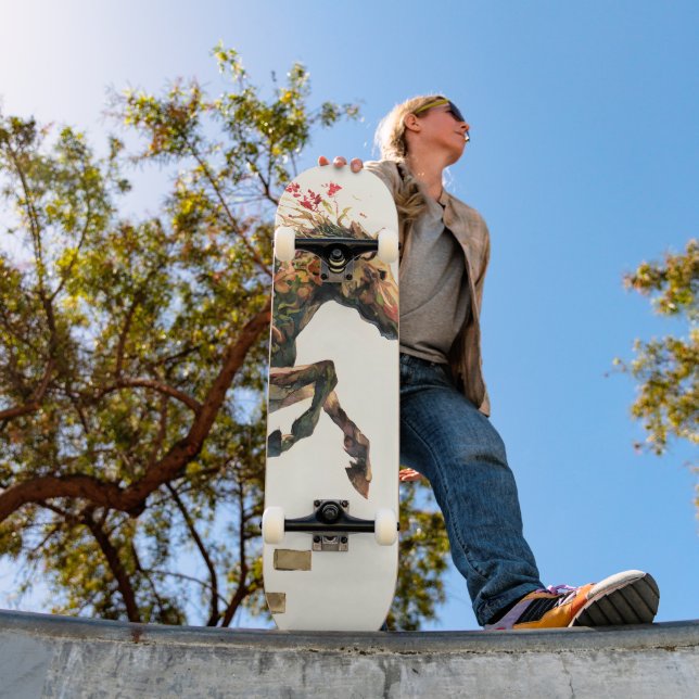 Natur Botanisches Blumenhorse Jumping Skateboard (Außenbereich 1)