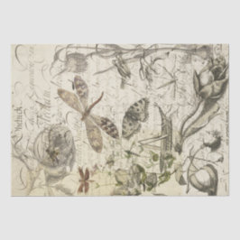 Natur-Collage Seidenpapier