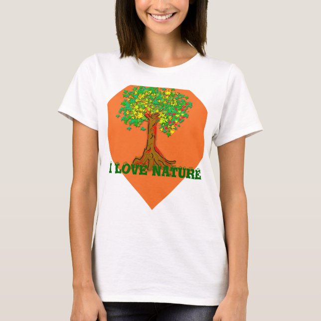 Natur der Liebe I T-Shirt (Vorderseite)