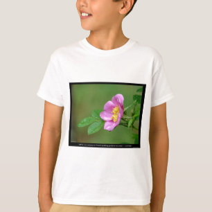 Natur der Liebe Wilde Rose Frühlingssturm Schönhei T-Shirt