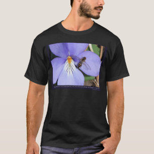 Natur der Liebesvögel-Fuß-Veilchen T-Shirt
