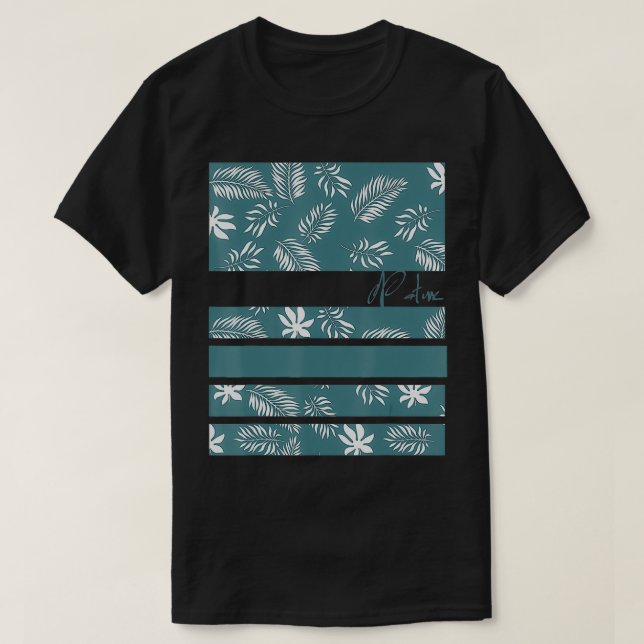 NATUR Druckgrafik im urbanen Stil der Natur T-Shirt (Design vorne)