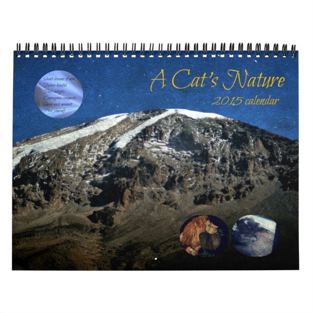 Natur einer Katze - Kalender 2015 (Titelbild)