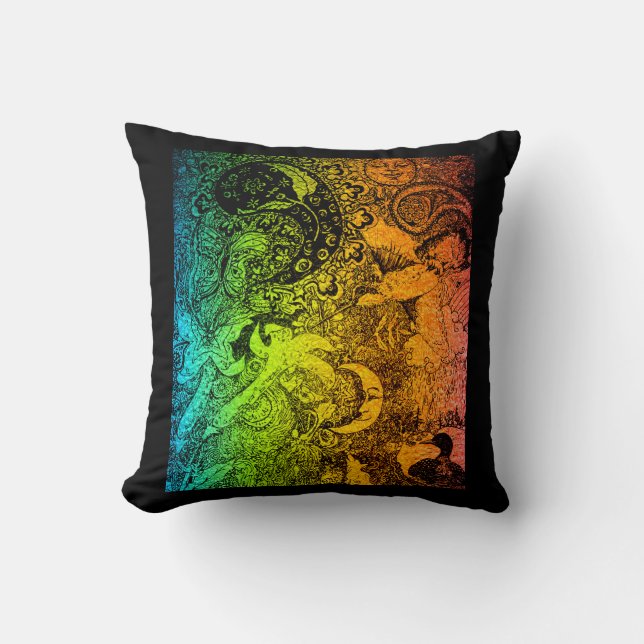 Natur-Entwürfe Kissen (Vorderseite)