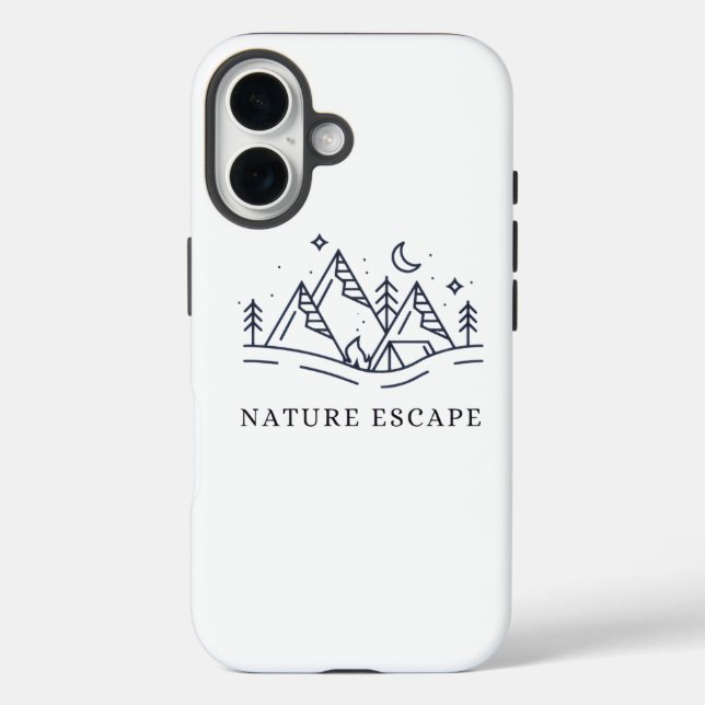 Natur Escape Berg Camping iPhone-Hülle Case-Mate iPhone Hülle (Rückseite)