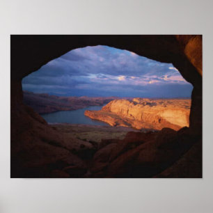 Natur-Fenster Poster