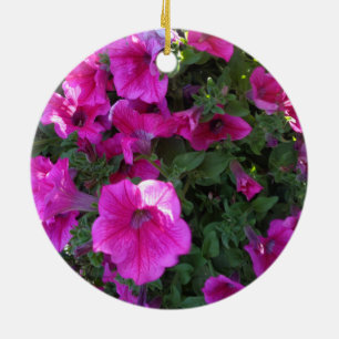 Natur, Flora, rosa Blume Keramikornament