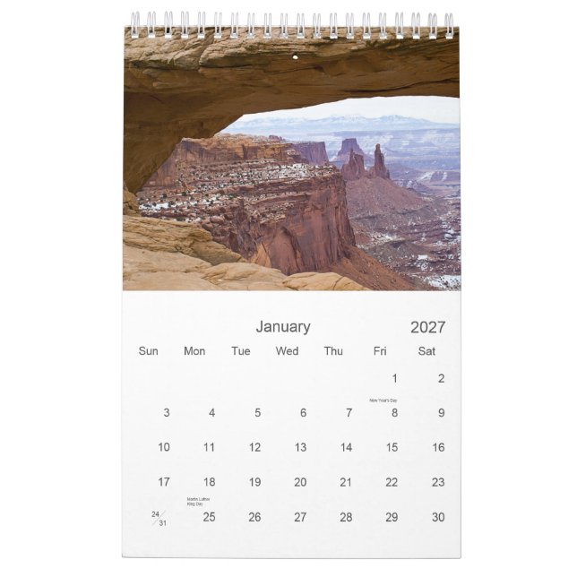 Natur-Foto-Kalender Kalender (Jan 2027)