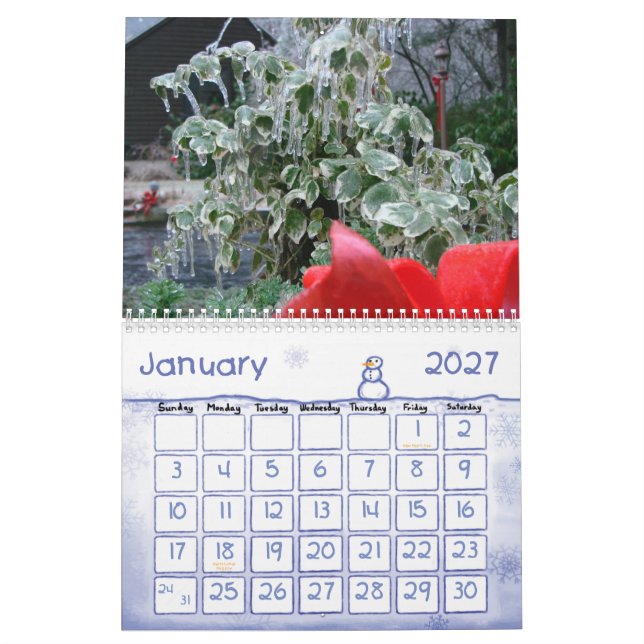 Natur-Fotos Kalender (Jan 2027)