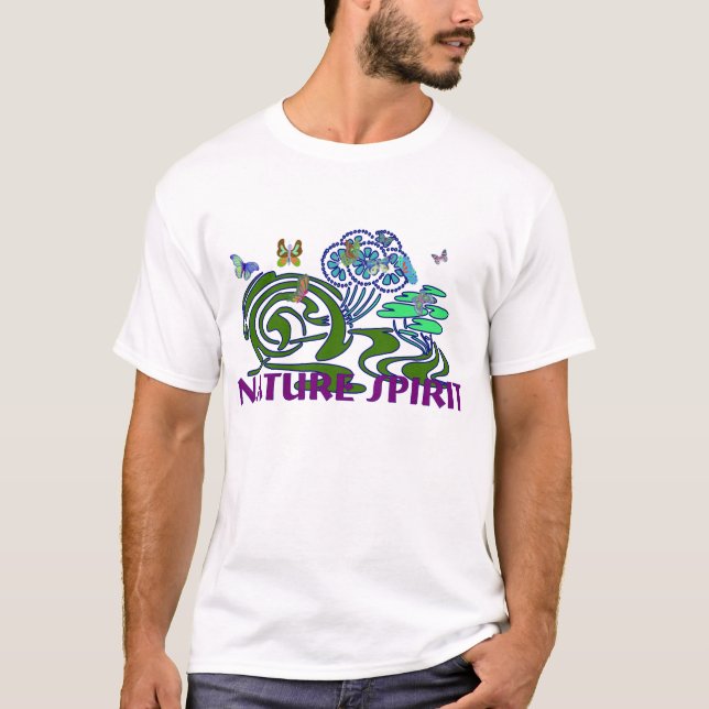 Natur-Geist T-Shirt (Vorderseite)