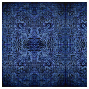 Natur-Gekritzel-Kaleidoskop Stoff