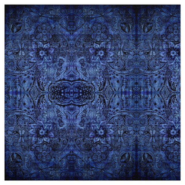 Natur-Gekritzel-Kaleidoskop Stoff (Muster)