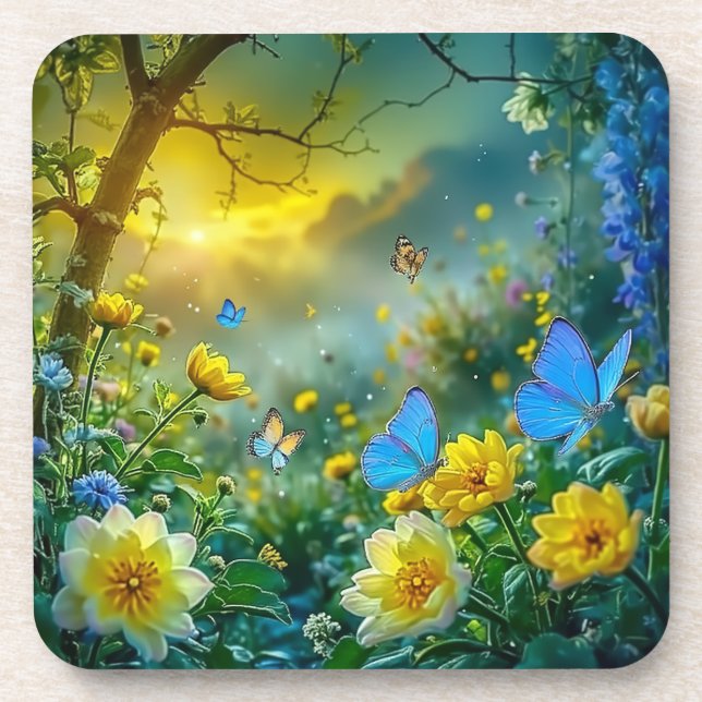 Natur Getränkeuntersetzer (Vorderseite)