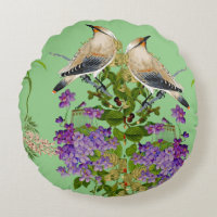 Natur Grüne Wasserfarben Flora Bird Lilac Bloom
