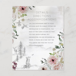 Natur-Hochzeitsdetails Unterkünfte