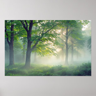 Natur im Freien Landschaft Ruhe Friedlicher Baum Poster