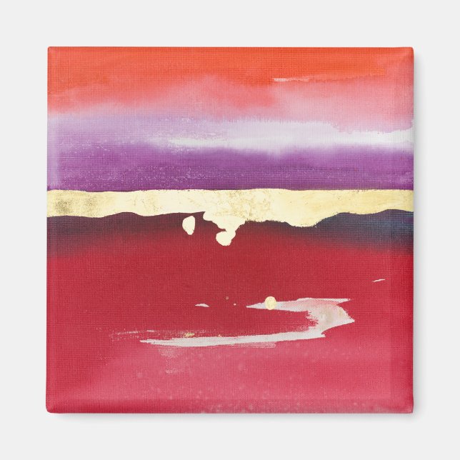 Natur im Frieden II Magnet (Vorne)