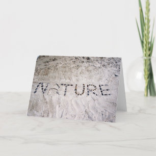 Natur im Sand Karte