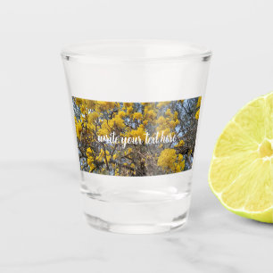 Natur in Blüte Schnapsglas
