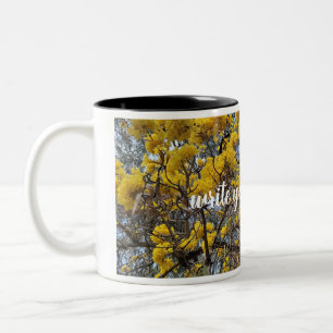 Natur in Blüte Zweifarbige Tasse