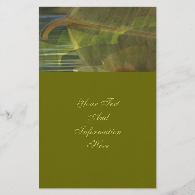 Natur in der Balance-Stationery Briefpapier (Vorderseite)