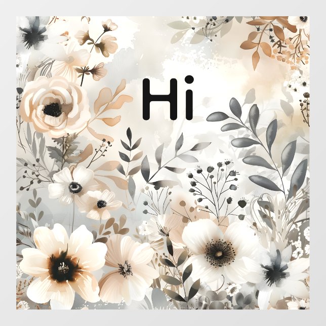 Natur individuell anpassbar fensteraufkleber (Blatt)