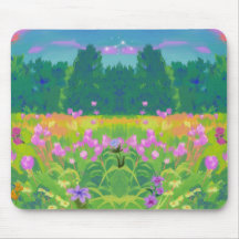 Natur inspiriert Mousepad - Landschaftsgestaltung