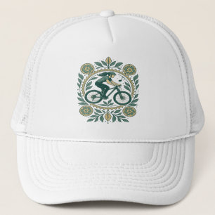 Natur Inspiriert Radlerin - Boho Biking Truckerkappe
