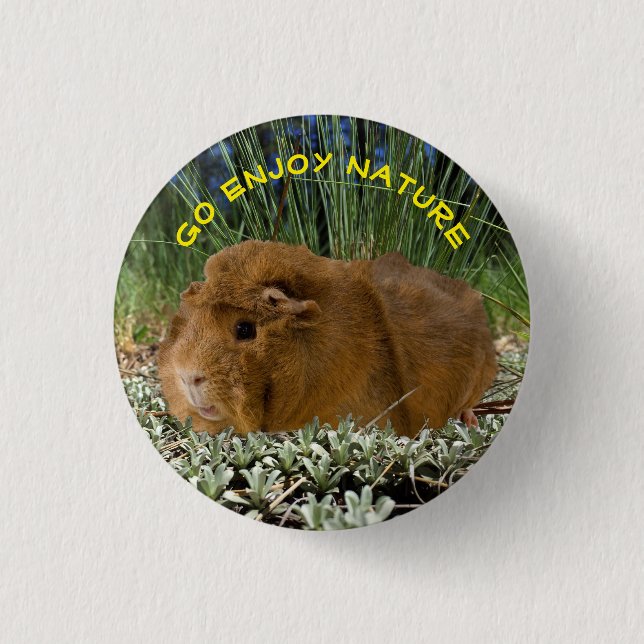 Natur-inspirierte niedliche button (Vorderseite)