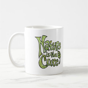 Natur ist die Heilung Kaffeetasse