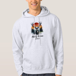 Natur Jagdsaison  Sonnenuntergang Personalisieren  Hoodie