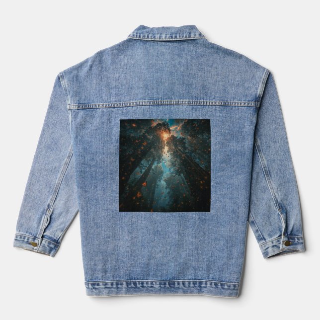 Natur Jeansjacke (Rückseite)