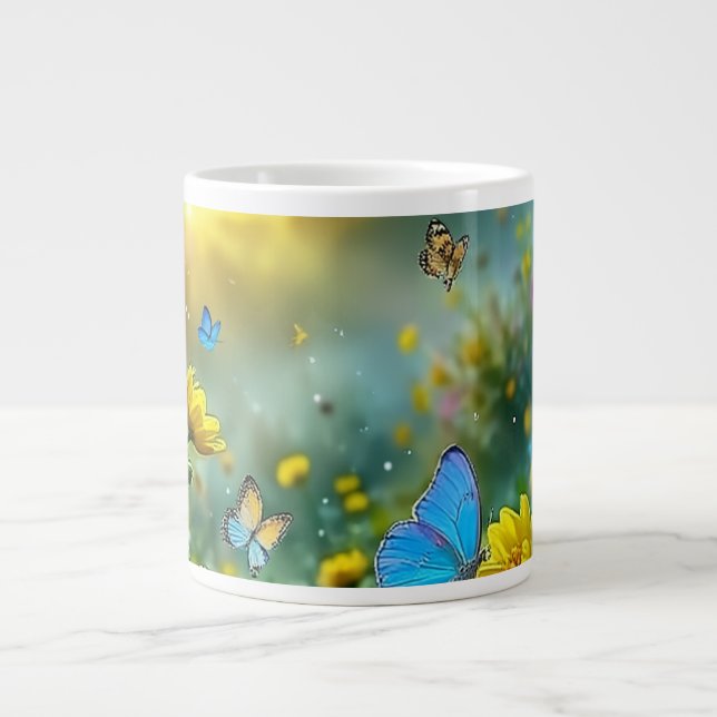 Natur Jumbo-Tasse (Vorderseite)