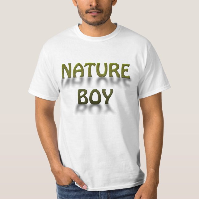 Natur-Junge T-Shirt (Vorderseite)