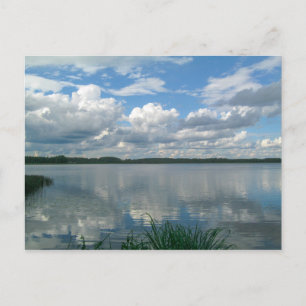 Natur Landschaft Landschaft See Himmel Belarus Pos Postkarte