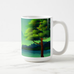 Natur Landschaft Malerei Kunstwerk Kaffeetasse