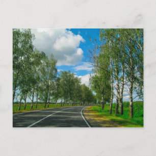 Natur Landschaft Szenerie ländlich Belarus Postkar Postkarte