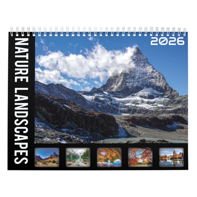 Natur Landschaften 2026 Kalender (Titelbild)