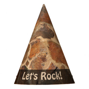 Natur lässt Felsen-Geologie-Steinwand jeder Partyhütchen