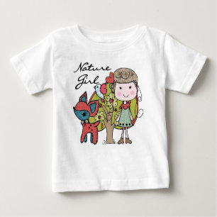 Natur-Mädchen Baby T-shirt