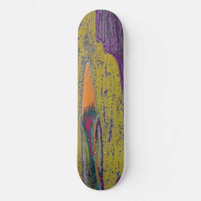 Natur mit Haltung II Skateboard (Vorderseite)