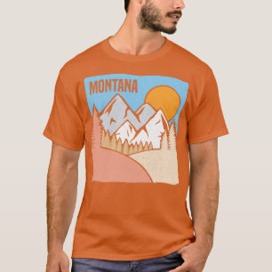 Natur Montana Bergsee-Zauber für stolze Montaner T-Shirt