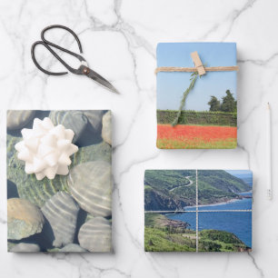 Natur Natürliches Verpackungspapier Geschenkpapier Set