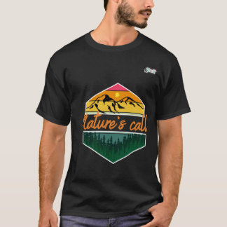 Natur nennt Shirt - Perfekt für Natur und Reisen